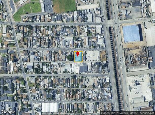  2626 E 125Th St, Compton, CA Parcel Map