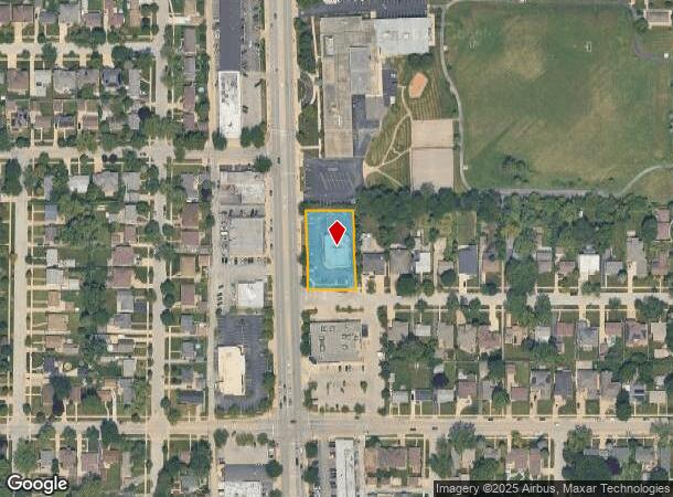  9353 Waukegan Rd, Morton Grove, IL Parcel Map