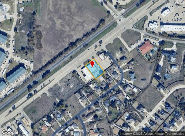  7214 Highway 78, Sachse, TX Parcel Map