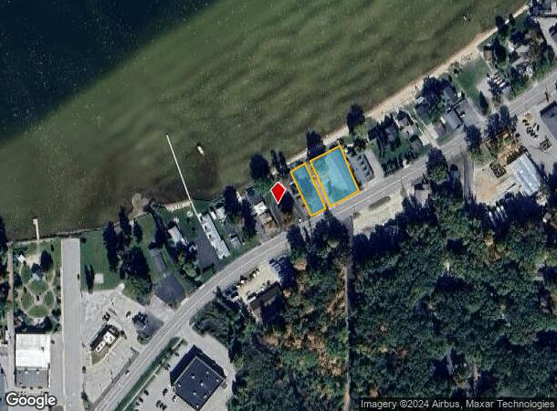  574 W Houghton Lake Dr, Prudenville, MI Parcel Map