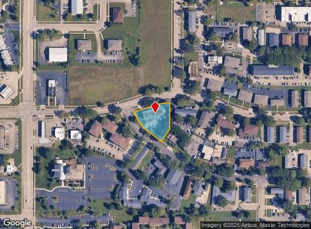  1020 W Hillcrest Dr, Dekalb, IL Parcel Map