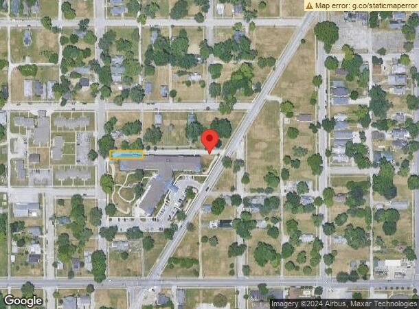  650 Lafayette Ave, Terre Haute, IN Parcel Map