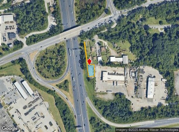 Walnut Ave, Halethorpe, MD Parcel Map