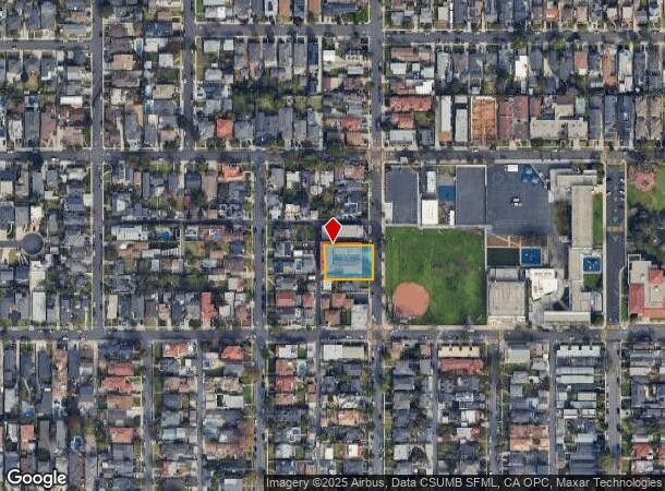  617 Virginia St, El Segundo, CA Parcel Map