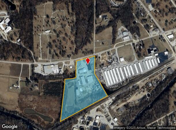 1717 W Park Dr, Huntington, IN Parcel Map