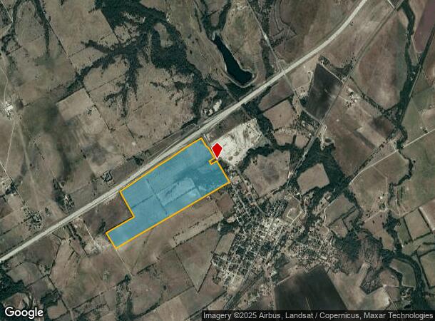  601 W Crossmain, Milford, TX Parcel Map