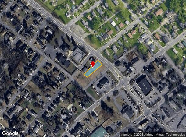 406 Davis St, Scranton, PA Parcel Map