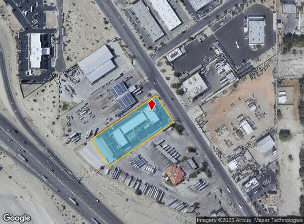 72215 Varner Rd, Thousand Palms, CA Parcel Map