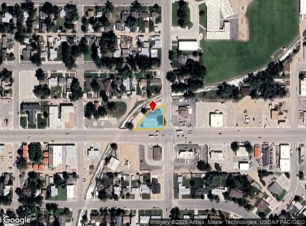  1429 Big Horn Ave, Worland, WY Parcel Map