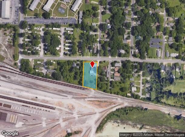 1931 N Columbia Ave, Springfield, MO Parcel Map