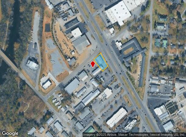  1155 Nw Broad St, Murfreesboro, TN Parcel Map