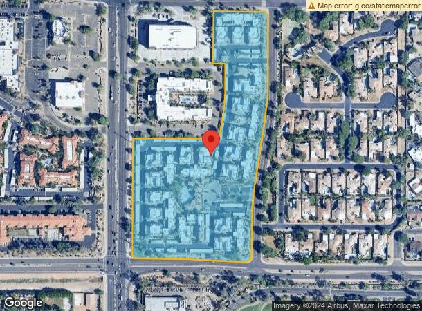  9850 N 73Rd St, Scottsdale, AZ Parcel Map