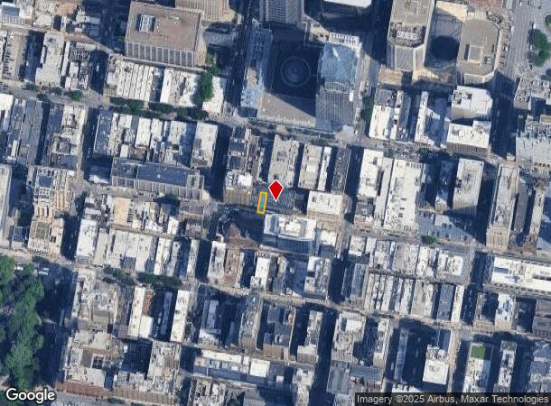  1605 Sansom St, Philadelphia, PA Parcel Map