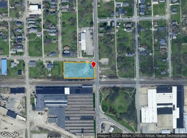  1506 S Anthony Blvd, Fort Wayne, IN Parcel Map