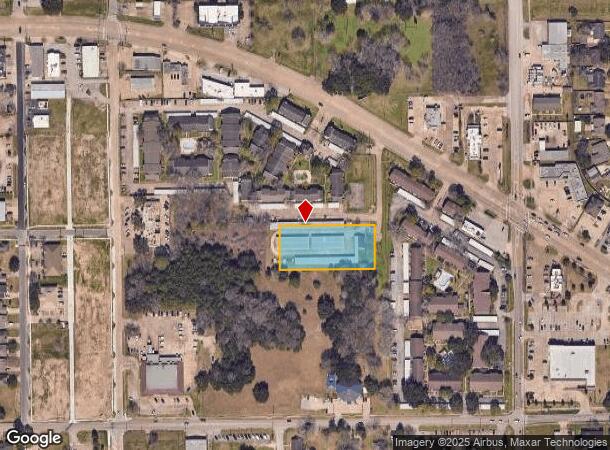 3512 1/2 Broadway St, Pearland, TX Parcel Map