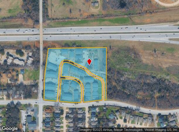  1401 Morrison Dr, Fort Worth, TX Parcel Map