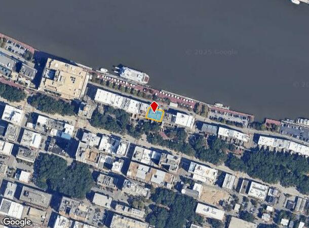 102 E Bay St, Savannah, GA Parcel Map