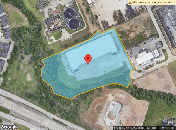  1203 Thompson Park Dr, Baytown, TX Parcel Map