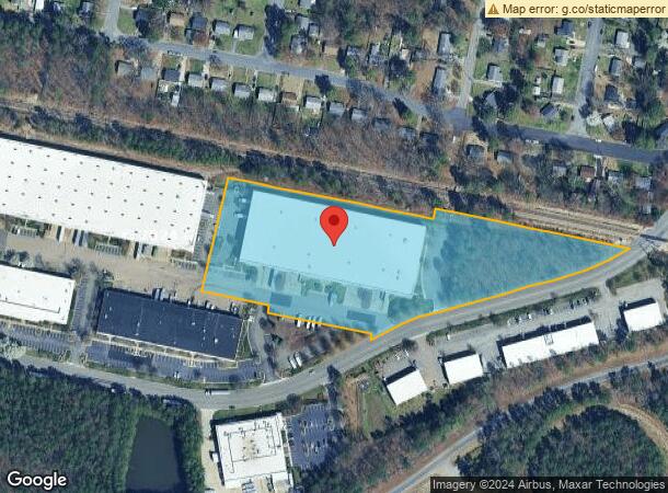  540 Eastpark Ct, Sandston, VA Parcel Map