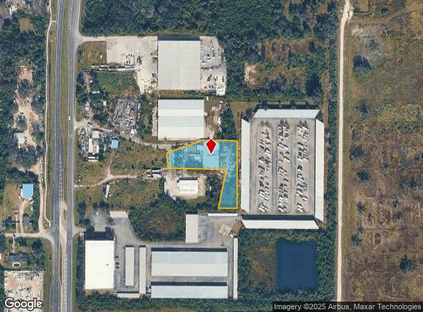  12626 S 41 Hwy, Gibsonton, FL Parcel Map