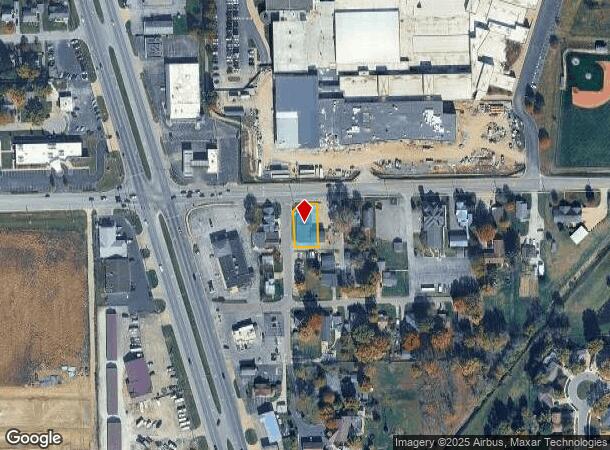 229 E Main St, Whiteland, IN Parcel Map