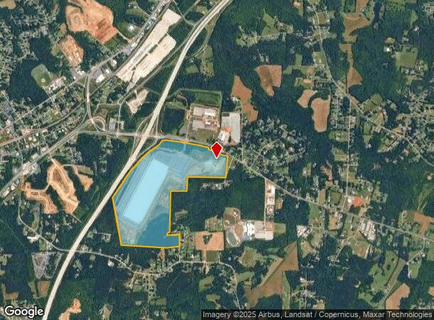 429 E Nc 152 Hwy, China Grove, NC Parcel Map