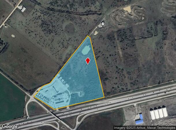  6701 Highway 90 W, Sealy, TX Parcel Map