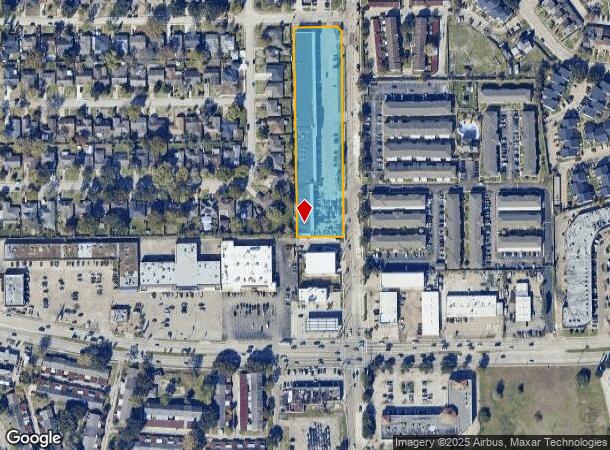  8140 Boone Rd, Houston, TX Parcel Map