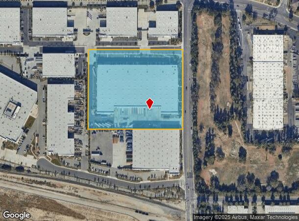 1025 N Todd Ave, Azusa, CA Parcel Map