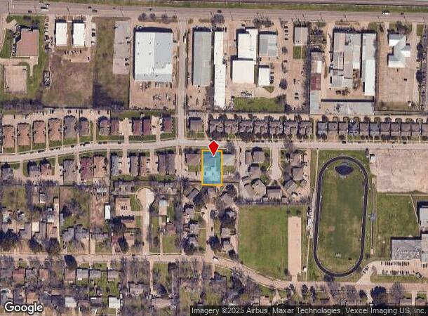  3024 Tudor Ln, Irving, TX Parcel Map