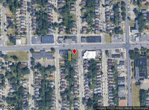  12929 Fenkell St, Detroit, MI Parcel Map
