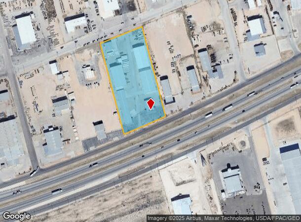  1408 W Interstate 20, Odessa, TX Parcel Map