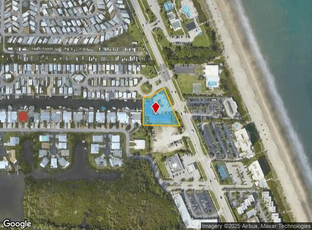  10867 S Ocean Dr, Fort Pierce, FL Parcel Map