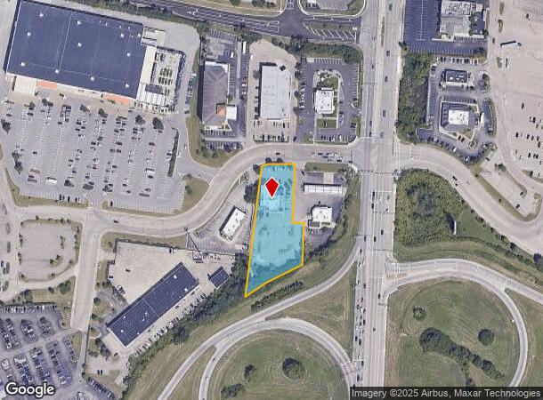 1217 Omniplex Dr, Cincinnati, OH Parcel Map