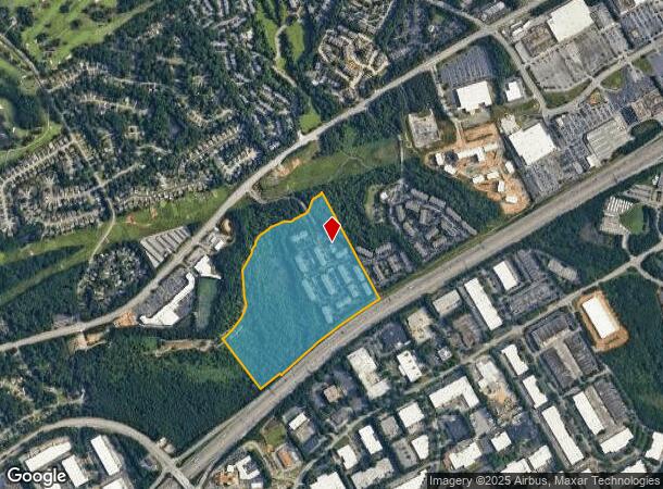 4370 Satellite Blvd, Duluth, GA Parcel Map