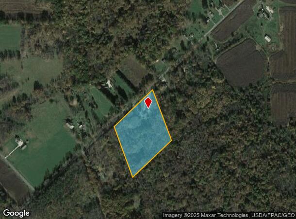 3090 Five Points Hartford Rd, Fowler, OH Parcel Map