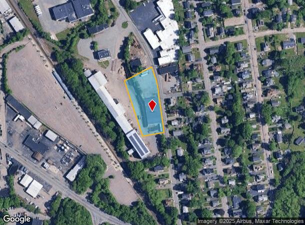 111 Forest St, Brockton, MA Parcel Map