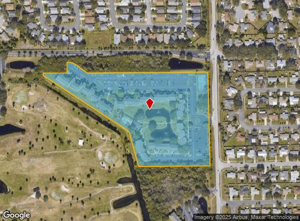  2700 Croton Rd, Melbourne, FL Parcel Map