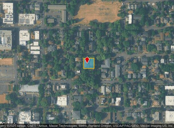  607 Se 17Th Ave, Portland, OR Parcel Map