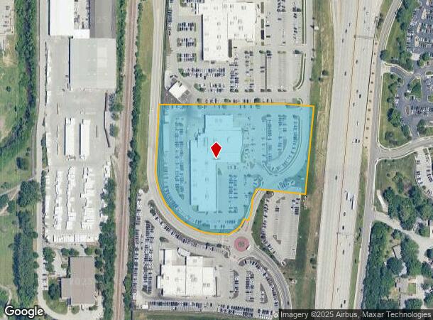  6935 W Frontage Rd, Shawnee, KS Parcel Map