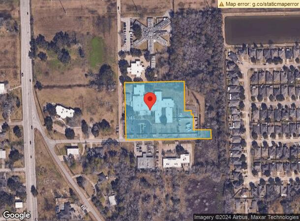  301 Medic Ln, Alvin, TX Parcel Map