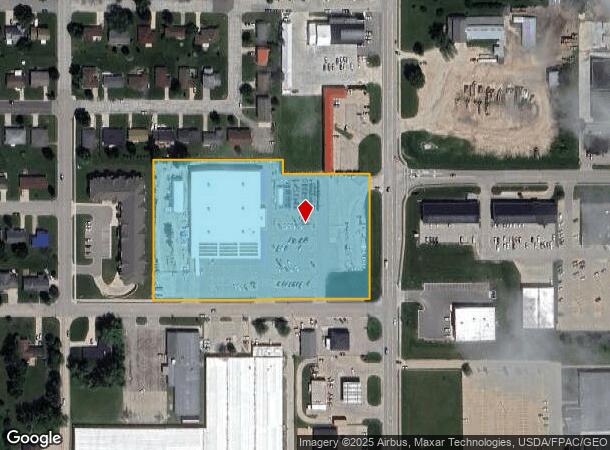 836 13Th Ave Se, Dyersville, IA Parcel Map