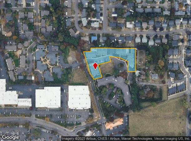  2617 Lone Oak Way, Eugene, OR Parcel Map