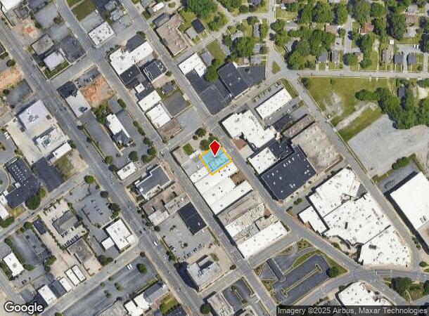  329 N Hamilton St, High Point, NC Parcel Map