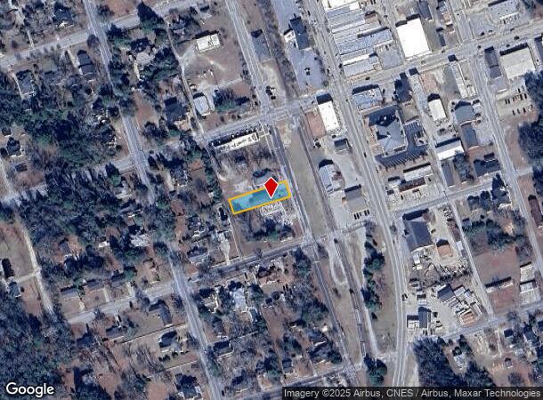  110 S Cleveland St, Kershaw, SC Parcel Map