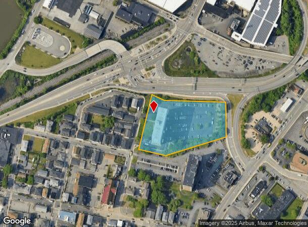 130 Canal St, Fall River, MA Parcel Map