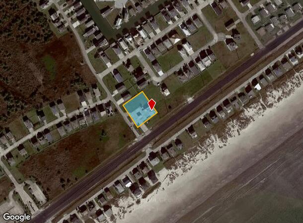  22222 Termini San Luis Pass Rd, Galveston, TX Parcel Map