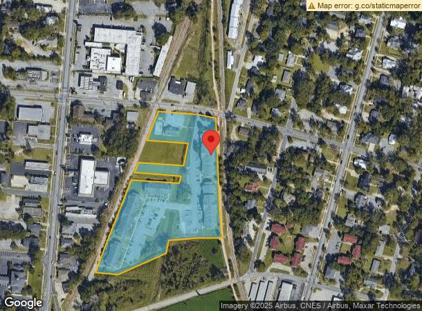  14 E Jones Ave, Statesboro, GA Parcel Map