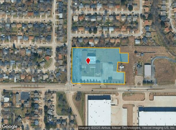 1701 E Mayfield Rd, Arlington, TX Parcel Map