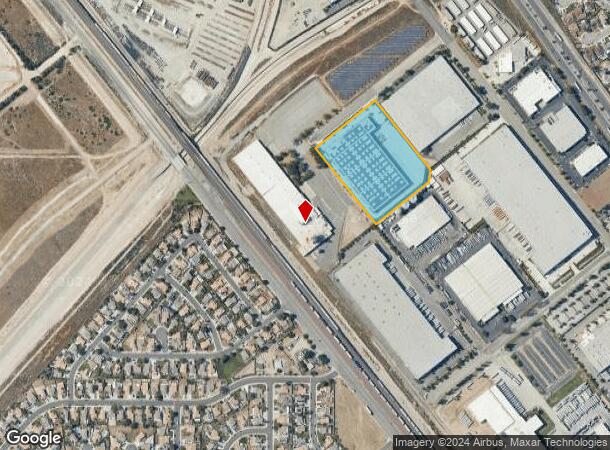  2705 Lexington Way, San Bernardino, CA Parcel Map